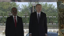 Cumhurbaşkanı Erdoğan Somali Cumhurbaşkanını karşılıyor