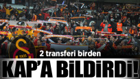 Galatasaray iki transferi birden KAP'a bildirdi