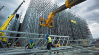 Euro Bölgesi'nde inşaat üretimi artış gösterdi