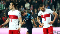 A Milli Futbol Takımımız, Hırvatistan'a 2-0'lık skorla kaybetti