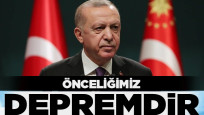 Erdoğan: Biz her günümüzü deprem öncelikli meselelerle geçiriyoruz