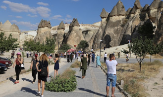 Kapadokya'yı eylülde 358 bin 193 turist ziyaret etti