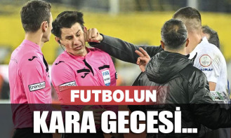 Türk futbolunun kara gecesi: Başkan hakeme saldırdı