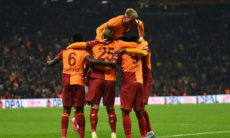 Galatasaray, sahasında 3 golle güldü