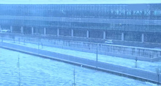 İstanbul Havalimanı'nda kar yağışı