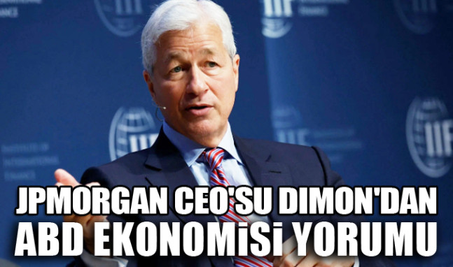 JPMorgan CEO'su Dimon: ABD ekonomisi 1970'lere dönebilir