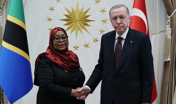 Erdoğan: Tanzanya'nın ülkemize ziyareti yeni bir dönüm noktası olacak