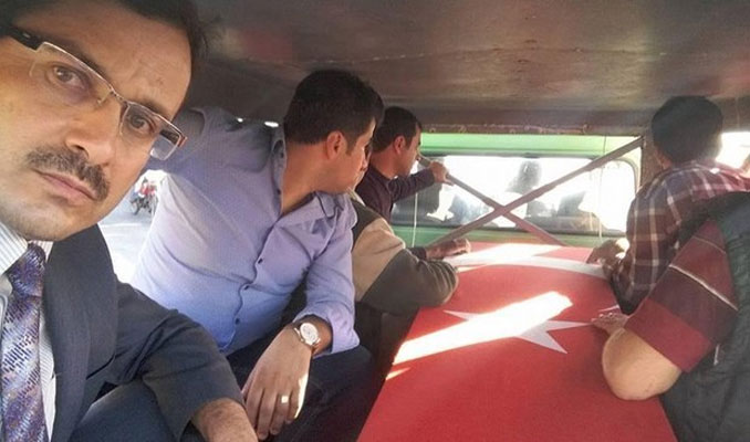 Şehit cenazesinde selfie çeken imama soruşturma