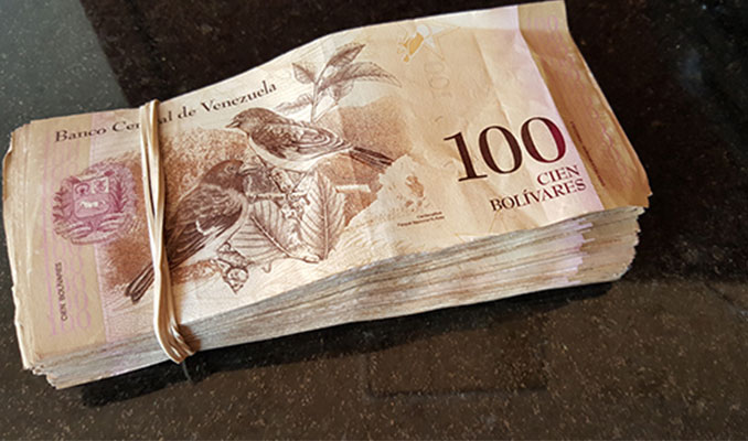 Venezuella'da para sıkıntısı