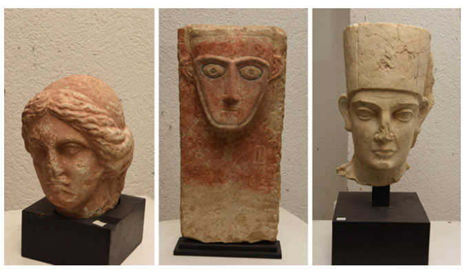 Palmira'daki tarihi eserler Cenevre'de çıktı