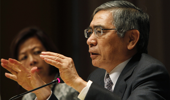 BOJ/Kuroda: Para politikası kuru hedeflemiyor