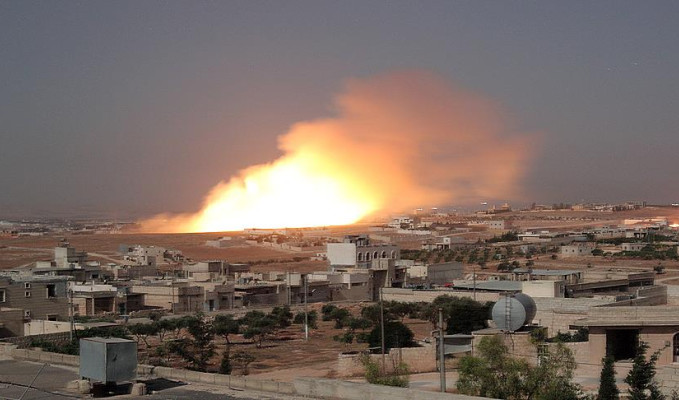 Rus ordusundan İdlib'e fosfor bombalı saldırı