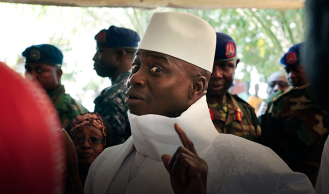 Gambiya'da Jammeh koltuğu bıraktı