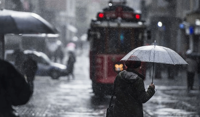 Meteoroloji'den İstanbullulara yağmur uyarısı!