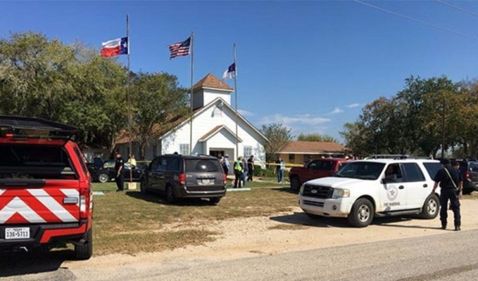 ABD'de kiliseye silahlı saldırı: 26 ölü