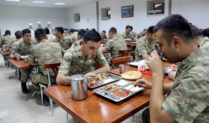 Askerin yemeğine kamu güvencesi