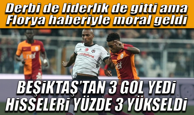Beşiktaş’tan 3 gol yedi hisseleri yüzde 3 yükseldi