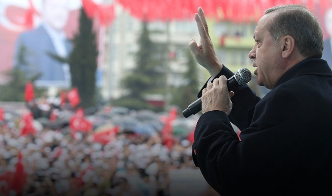 Erdoğan: Ne PYD'ye ne YPG'ye devlet kurdurtmayız