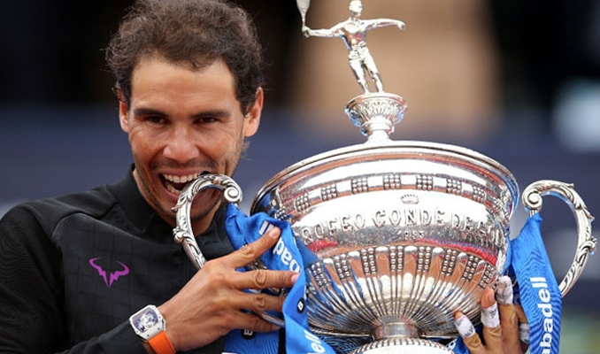 Nadal, Barcelona'da 10. kez şampiyon