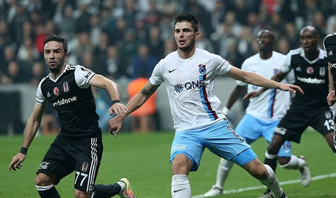 Trabzonspor - Beşiktaş 11'ler belli oldu