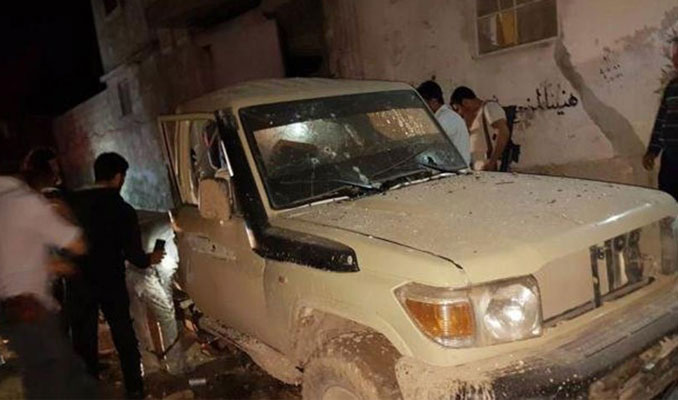 Azez'de bombalı saldırı... Sınırda alarm