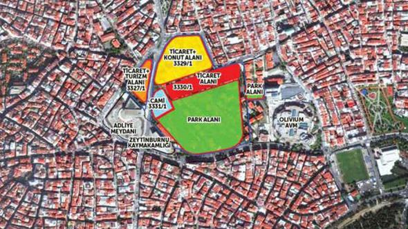 Zeytinburnu'ndaki askeri lojman yerine 1.7 milyarlık proje