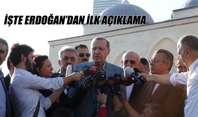 Cumhurbaşkanı Erdoğan camide kısa süreli rahatsızlık geçirdi