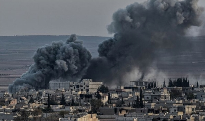 İsrail Suriye ordusu mevzilerini vurdu