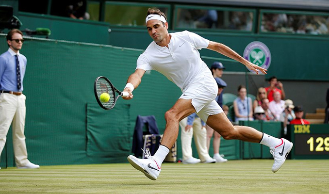 Wimbledon’da şampiyon Roger Federer