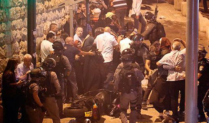 Kudüs'te çatışma! 1 Filistinli öldü