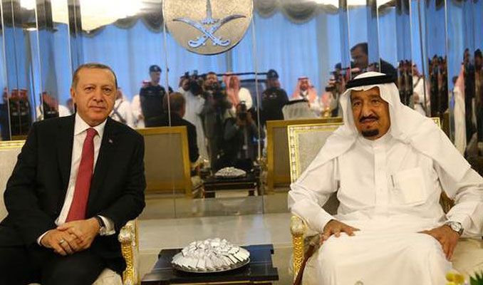 Erdoğan Suudi Arabistan'dan Kuveyt'e geçti