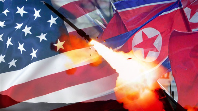 ABD'den savaş tehdidi, Kuzey Kore'den rest