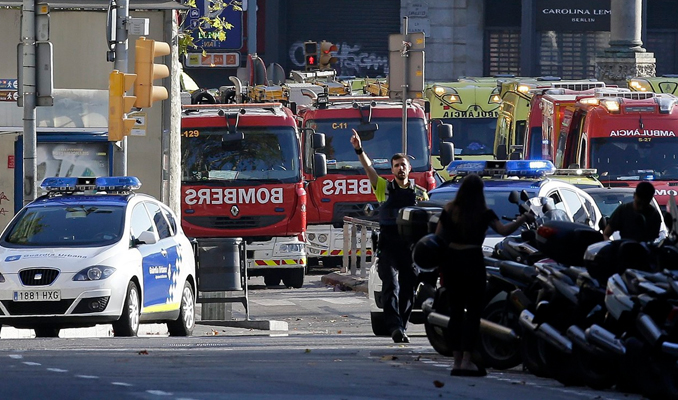 Barcelona saldırısının 5 zanlısı öldürüldü