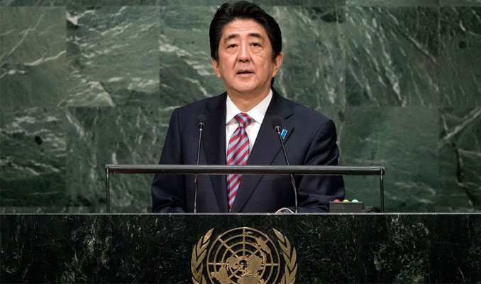 Abe'den dünyaya, Kuzey Kore'ye baskı çağrısı