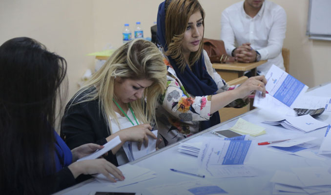 Kuzey Irak'taki referandumun kesin sonuçları açıklandı