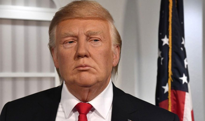 Madame Tussauds Müzesi, Trump'la dalga geçti