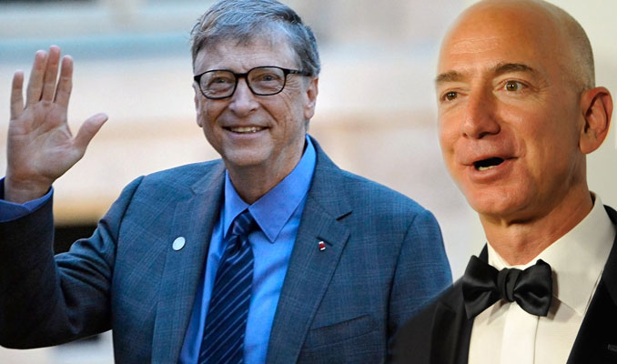 Bezos, Bill Gates'i 24 yıllık tahtından indirdi