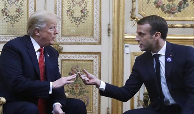 Trump ve Macron'dan Suudi Arabistan mesajı