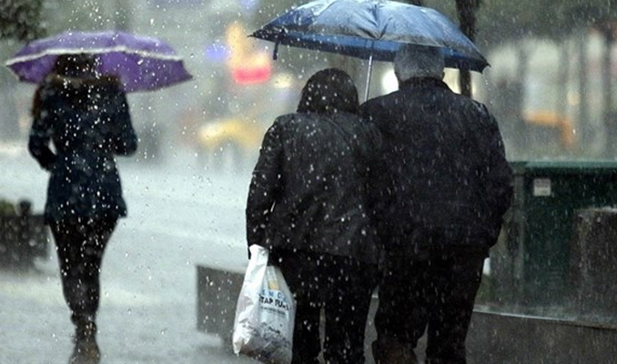 Meteoroloji'den Marmara'ya  yağmur ve kar uyarısı