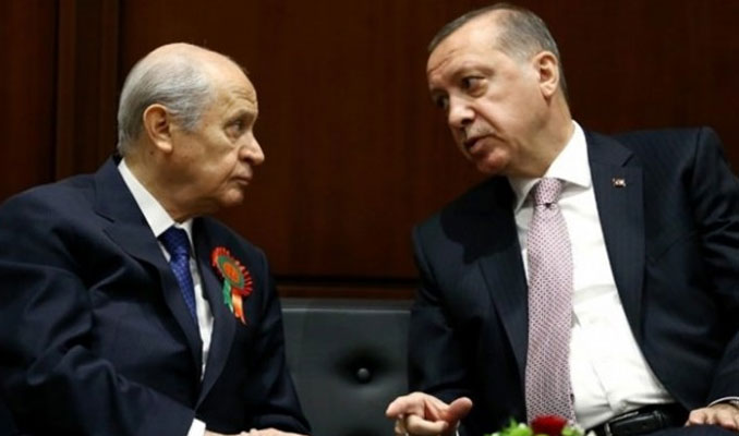 Erdoğan ve Bahçeli'nin 'ittifak' zirvesi 45 dakika sürdü