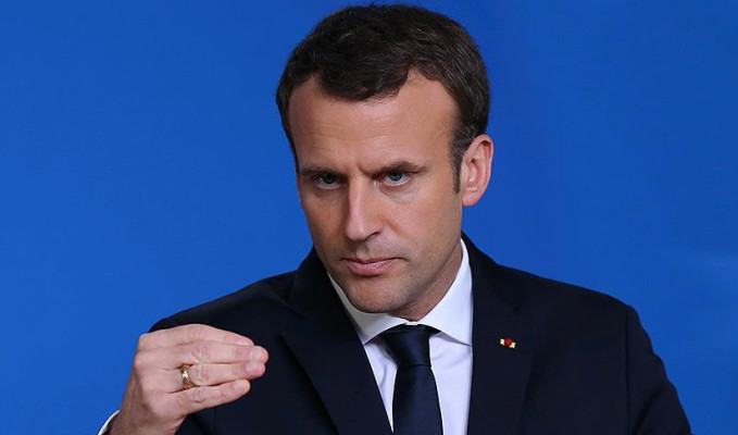 Macron: Suriye'de yeni oluşum için ABD kalmalı