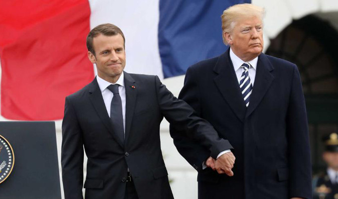 Macron: Trump nükleer anlaşmadan çekilecek