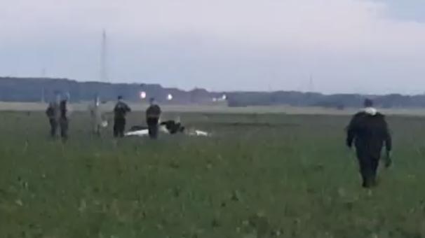 Sırbistan'da uçak düştü: 2 ölü