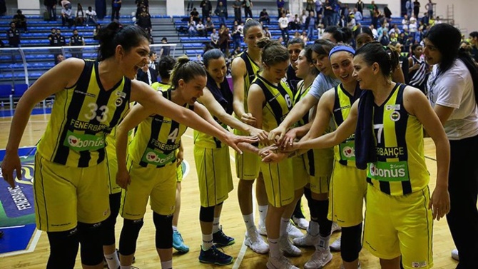 Kadınlar basketbol liginde şampiyon Fenerbahçe