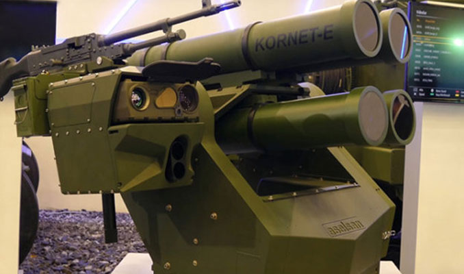 Aselsan füze atıcı sistemi Ukrayna'da