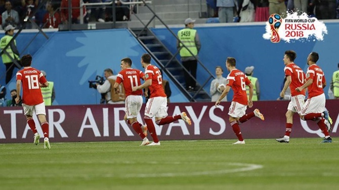 Rusya, Dünya Kupası'nda ikinci maçını da kazandı