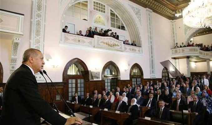 Erdoğan 1. Meclis'te konuştu
