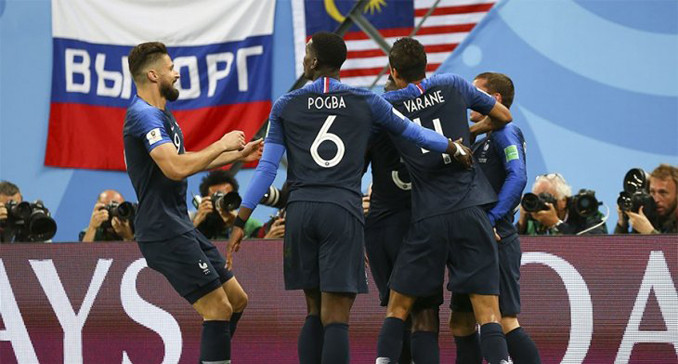 Fransa Dünya Kupası'nda 2. kez zafere ulaştı