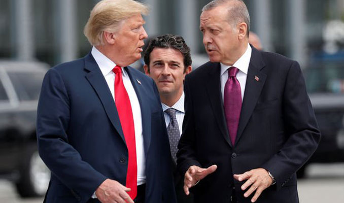 Trump'tan Cumhurbaşkanı Erdoğan'a Rahip Brunson çağrısı