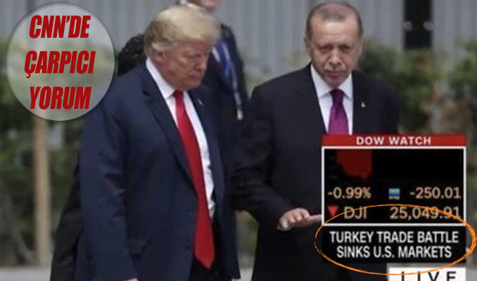 Türkiye ile ticaret savaşı ABD borsalarını batırdı